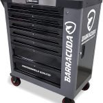 Servante d’atelier 7 tiroirs outillés avec armoire latérale
