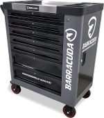 Servante d’atelier 7 tiroirs outillés avec armoire latérale