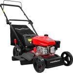 Tondeuse à gazon essence PowerSmart 144 cc 18 pouces 3 en 1