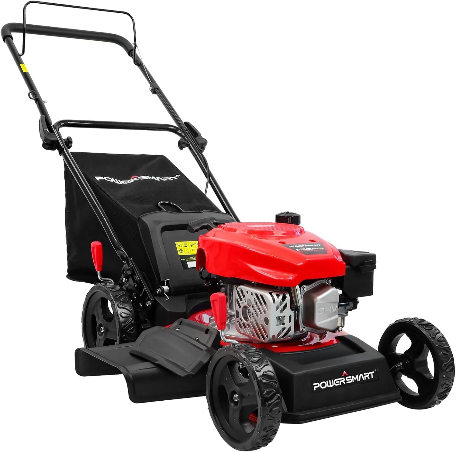 Tondeuse à gazon essence PowerSmart 144 cc 18 pouces 3 en 1 Tondeuse à gazon essence PowerSmart 144 cc 18 pouces 3 en 1