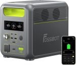 Station électrique portable 2048 Wh LiFePO4 2400 W UPS – F1200green+0W