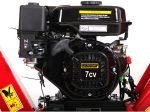 Broyeur de végétaux thermique 7 CV à rotor 100 mm