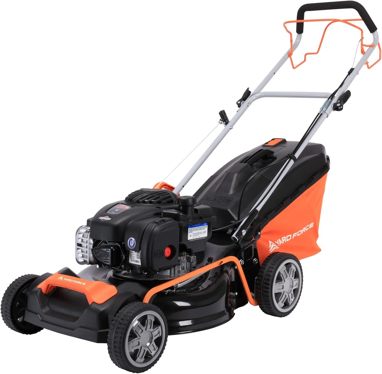 Yard Force – Tondeuse à Gazon Thermique autopropulsée- 46cm avec Moteur à Essence Briggs & Stratton 450E Series GM B46CK Yard Force – Tondeuse à Gazon Thermique autopropulsée- 46cm avec Moteur à Essence Briggs & Stratton 450E Series GM B46CK