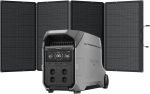 Station électrique portable EF ECOFLOW DELTA Pro 3, batterie LFP 4 096 Wh, extensible à 12 kWh, sortie CA 230 V 4 000 W, générateur solaire pour usage domestique, camping, urgences, camping-cars