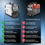 Poste à souder AC DC TIG MMA 200 A onduleur IGBT