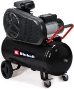 Compresseur 90 L 10 bar 3000 W débit d’aspiration 430 l/min entraînement par courroie réducteur de pression – TE-AC 430/50/10