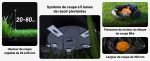 Robot tondeuse sans fil périphérique 700 m² triple caméra