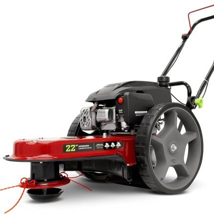Tondeuse à fil thermique 160 cc 55,9 cm avec grandes roues