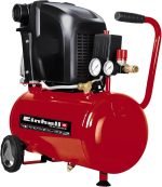 Compresseur 90 L 10 bar 3000 W débit d’aspiration 430 l/min entraînement par courroie réducteur de pression – TE-AC 230/24
