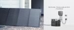 Station électrique portable 2048 Wh 3100 W batterie LFP
