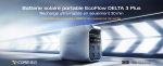 Station électrique portable 1024 Wh 1800 W batterie LiFePO4