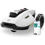 Robot tondeuse 2000 m² avec module 4G et double disque de coupe