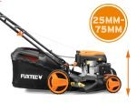 Tondeuse thermique autotractée 51 cm 196 cm³ 60 L avec fonction EasyClean