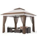 Abri de jardin métal 155 x 87 x 180 cm porte verrouillable