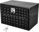 Boîte à outils camion aluminium 121,9 x 61 x 61 cm sous châssis étanche – 36 x 24 x 24 inch