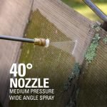Nettoyeur haute pression électrique 2000 PSI 1,2 GPM avec réservoir de savon