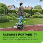 Nettoyeur haute pression électrique 2700 PSI 2,3 GPM tuyau 7,62 m