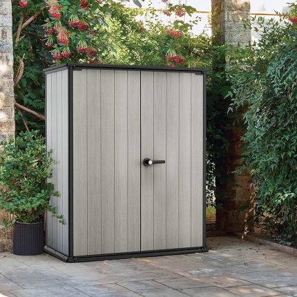 Armoire extérieure 1400 L verrouillable imperméable traitée anti UV