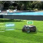 Robot tondeuse 1600 m² RTK avec coupe en U et bordures