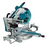 Scie à onglets radiale 36 V Ø305 mm avec module AWS frein moteur sans brosse
