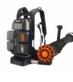 Aspirateur souffleur sans fil 40 V 335 km/h sac 35 L