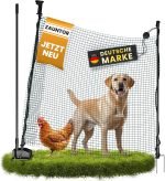 Filet poule 15 m x 90 cm avec poteaux et tendeurs – Zauntor