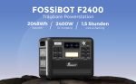Station électrique portable 2048 Wh LiFePO4 2400 W UPS