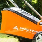 Tondeuse thermique autotractée 46 cm moteur 125 cm³ bac 55 L mulching