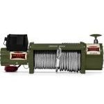 Treuil électrique 12V 7257 kg câble acier 31 m télécommande sans fil