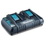 Souffleur broyeur 36 V avec 2 batteries 5 Ah et chargeur double