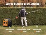 Groupe électrogène inverter 3300 W essence 230 V avec USB
