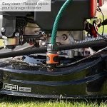 Tondeuse à gazon thermique essence 150 cm3 coupe 46 cm bac 55 L mulching éjection latérale