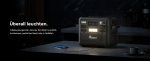 Station électrique portable 2048 Wh 2400 W LiFePO4 avec 13 sorties