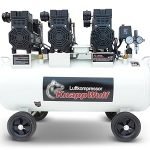 Compresseur d’air 100 L 8 bar sans huile 590 l/min 3300 W avec séparateur d’eau et réducteur de pression