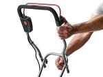 Motobineuse sans fil 2×18 V largeur 30 cm profondeur 20 cm avec 2 batteries 3,0Ah et chargeur double