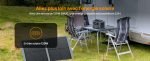 Station d’énergie solaire 400 W 256 Wh avec sortie CA