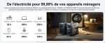 Station électrique portable 3840 Wh 3600 W batterie LFP 13 sorties