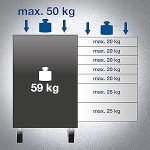 Servante d’atelier 7 tiroirs avec 120 outils charge 200 kg