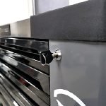 Servante d’atelier 7 tiroirs outillés avec armoire latérale