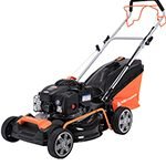 Tondeuse thermique autotractée 46 cm moteur 125 cm³ bac 55 L mulching