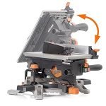 Scie à onglet scie de table 2 en 1 1500 W lame TCT 210 mm