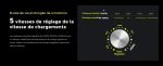 Station électrique portable 1024 Wh 1200 W batterie LiFePO4 7 sorties