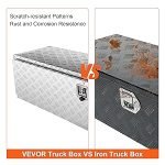 Boîte à outils camion aluminium 152,4 x 61 x 61 cm avec serrure