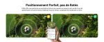 Robot tondeuse 2000 m² avec module 4G et double disque de coupe