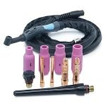 Poste à souder TIG AC/DC 200 A MMA 170 A fonction impulsion amorçage HF mémoire 9 tâches 230 V torche WP-26
