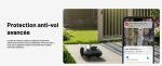 Robot tondeuse sans fil périphérique 700 m² triple caméra