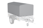 Remorque tôle basculante UNITRAILER Garden Trailer 200 Kipp 2006 x 1063 mm PTAC 750 kg