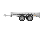 Remorque à deux essieux UNITRAILER Garden Trailer 264/2 Kipp 264×125 basculante 750 kg non freinée