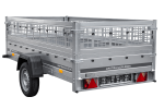 Remorque basculante UNITRAILER Garden Trailer 264 KIPP 2641 x 1256 mm PTAC 750 kg