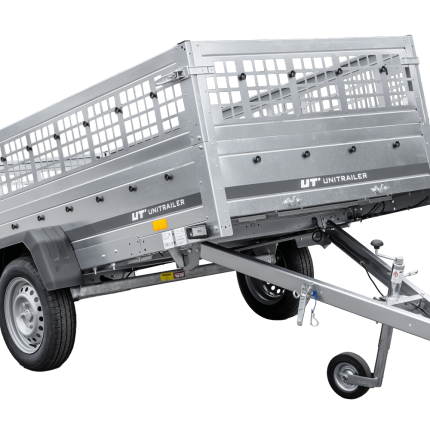 Remorque basculante UNITRAILER Garden Trailer 264 KIPP 2641 x 1256 mm PTAC 750 kg
